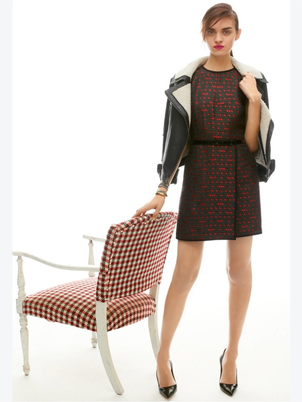JASON WU, Gallone Jacquard Dress - Size 4